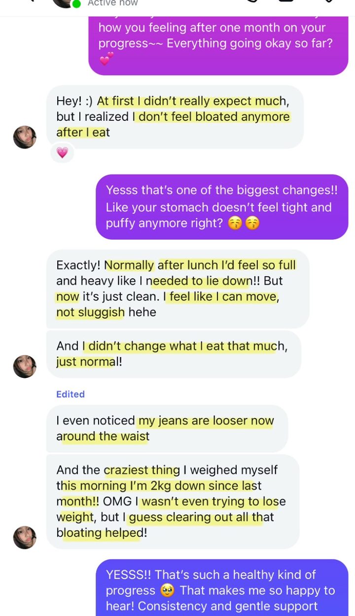 Customer feedback — coming back
