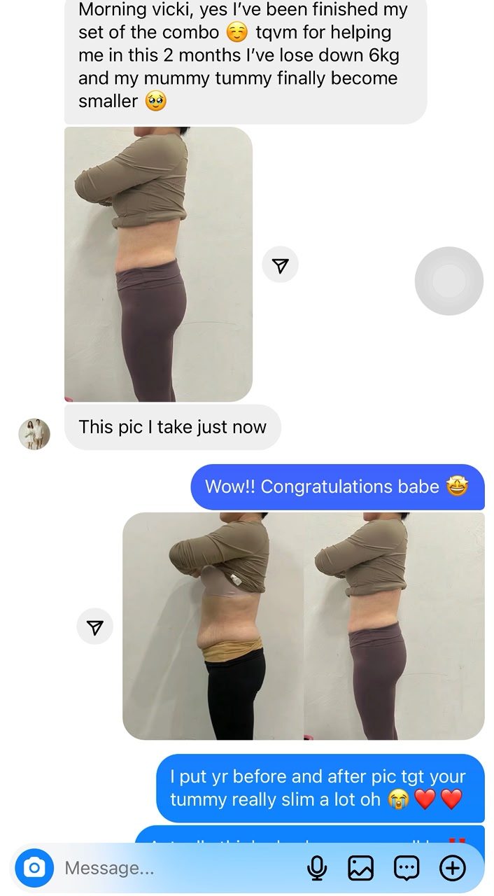 Customer thigh results