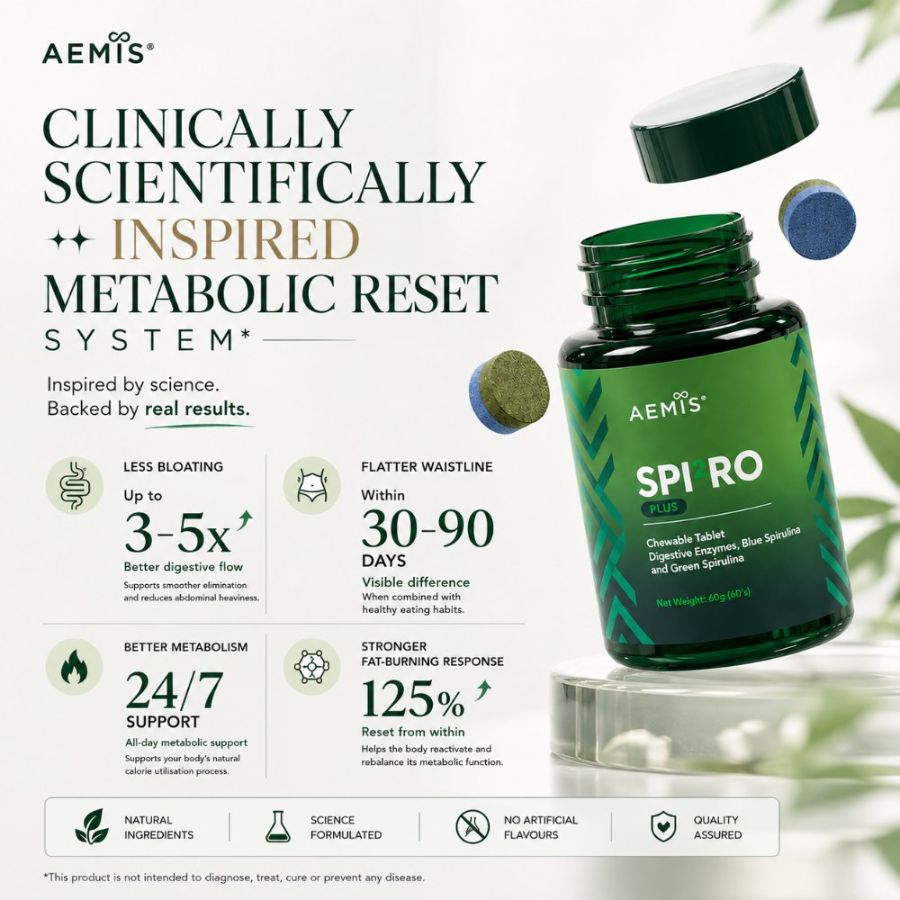 SPIRO+ resets your metabolism from the inside